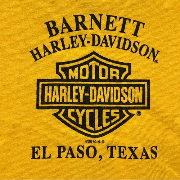 Barnett Harley Davidson El Paso Texas Tee - Picture 4 of 5